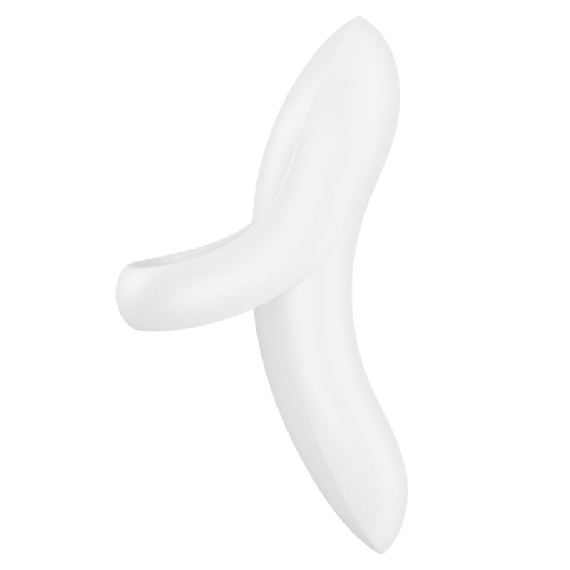 Satisfyer Vibrador de Dedo Bold Lover Branco