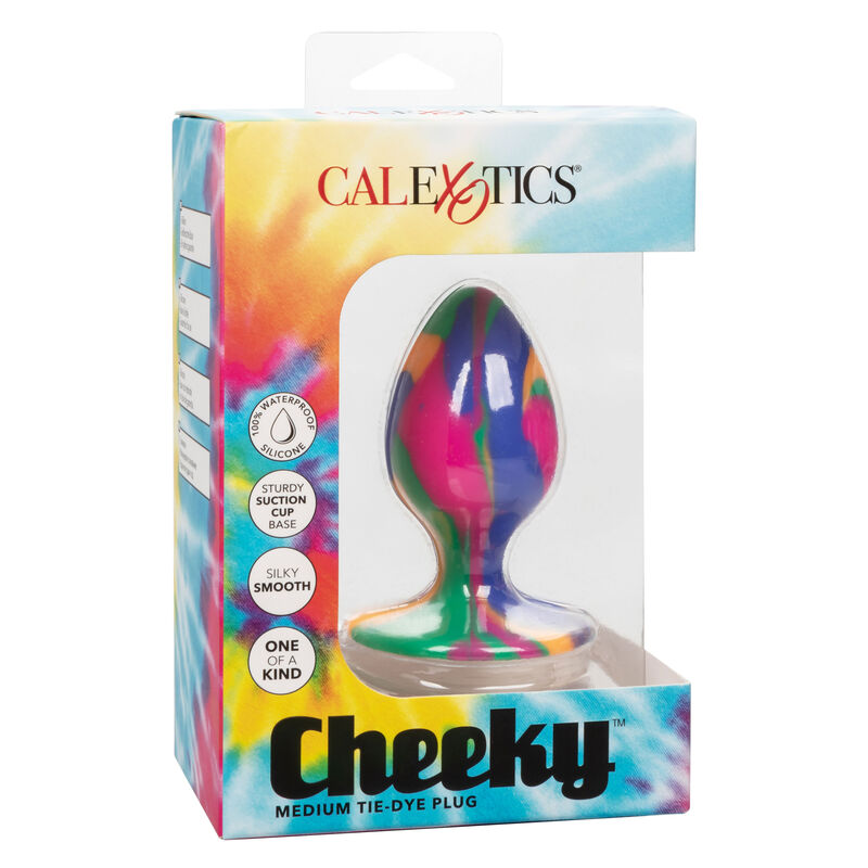 Calexotics Cheeky Médio Tie-dye Plug Anal