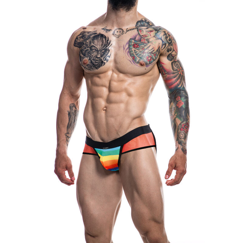 Cut4men Jockstrap Rainbow Xl