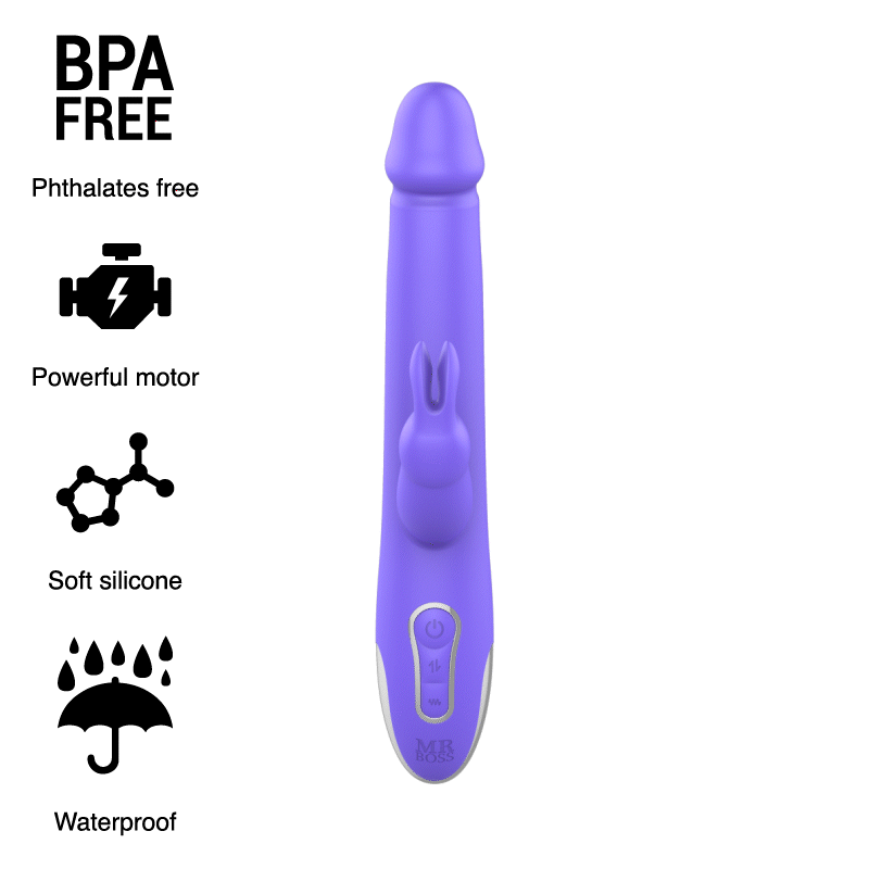 Mr Boss Vibrador e Rotador Arturo Compatível Com A Tecnologia Watchme Wireless