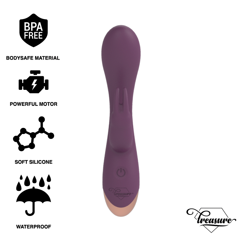 Treasure Laurence Rabbit Vibrator Watchme Wireless Technology Compatível
