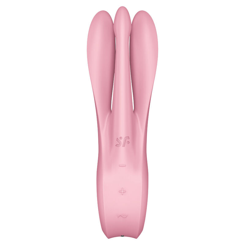 Satisfyer Vibrador Threesome 1 Rosa