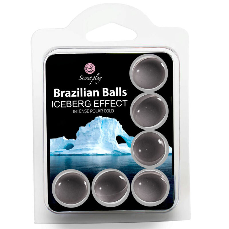 Jogo Secreto Conjunto 6 Bolas Brasileiras Efeito Iceberg
