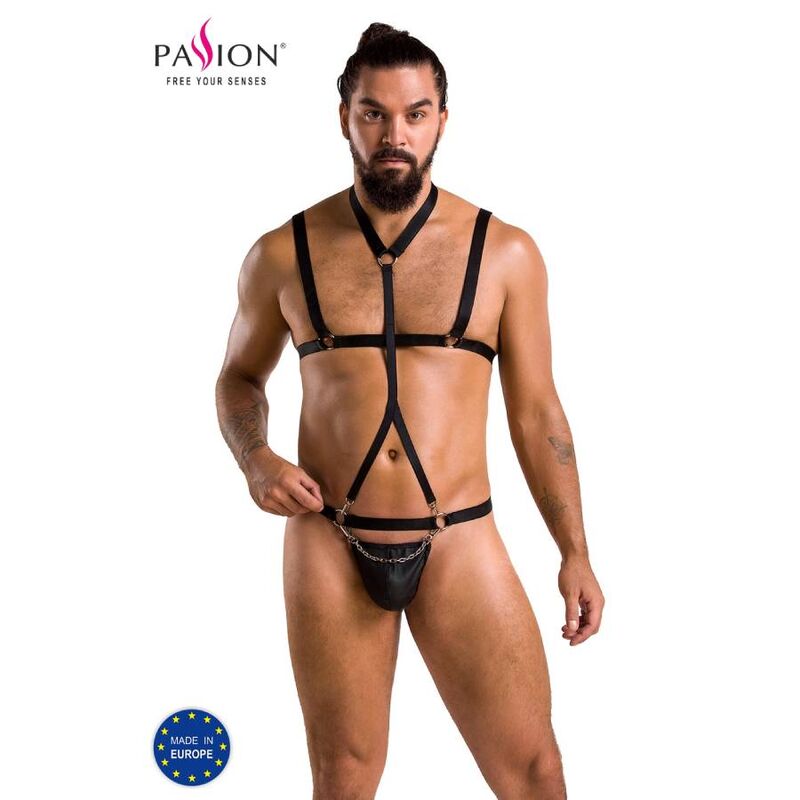 Passion 039 Conjunto Andrew Preto L/xl
