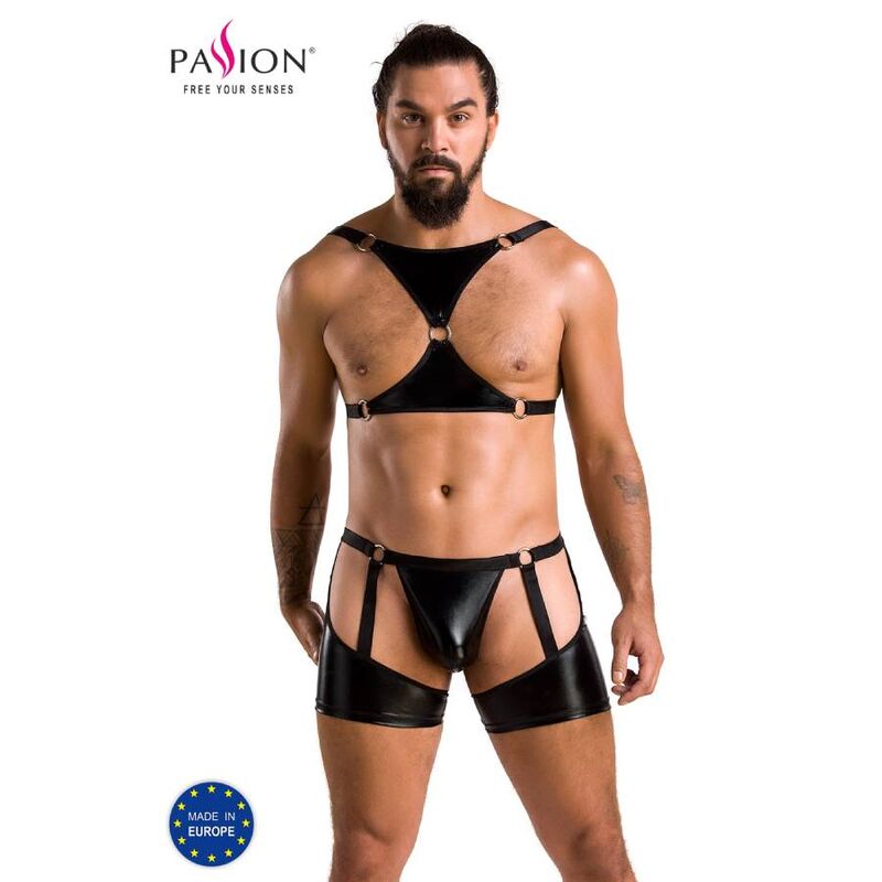 Passion 047 Conjunto Aron Preto S/m
