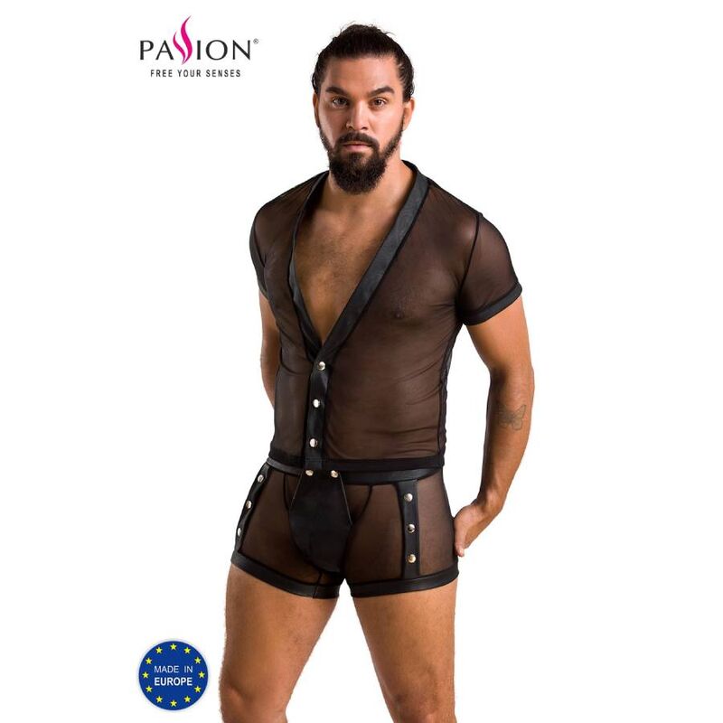Passion 052 Conjunto Michael Preto L/xl