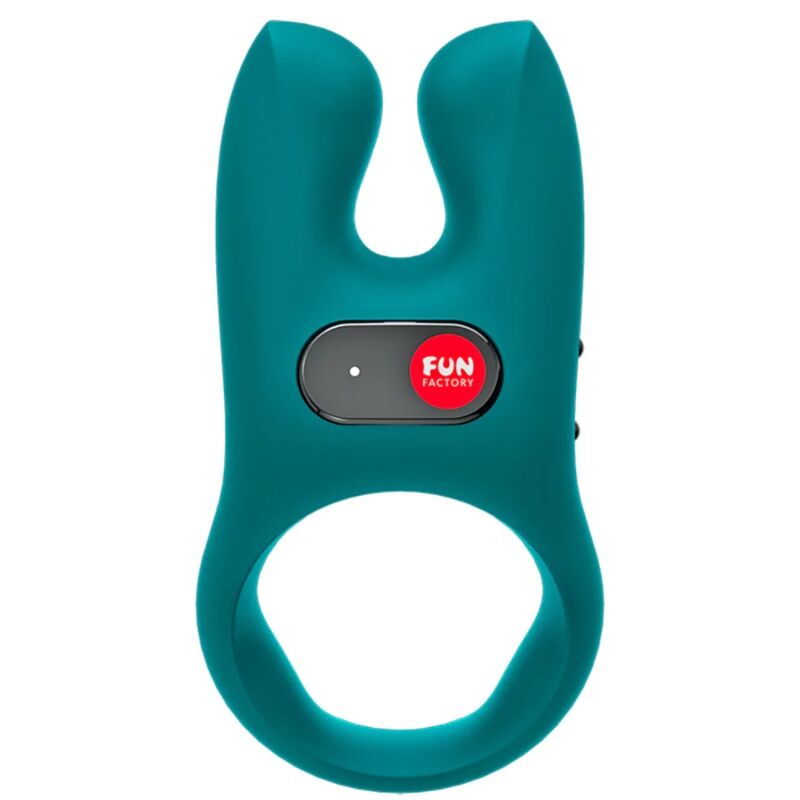 Fun Factory Anel de Galo Vibrante Nos Azul Profundo