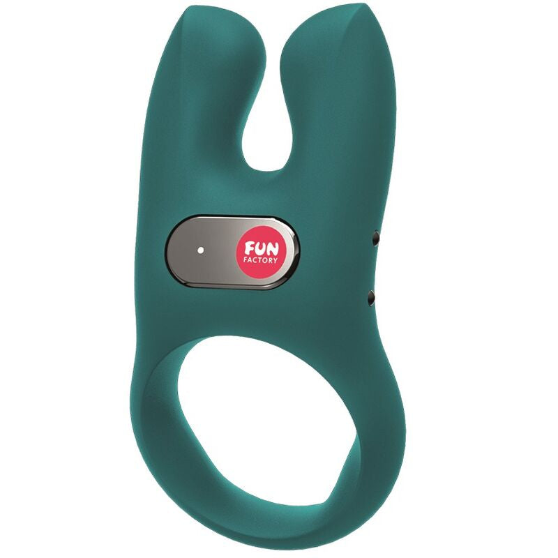 Fun Factory Anel de Galo Vibrante Nos Azul Profundo