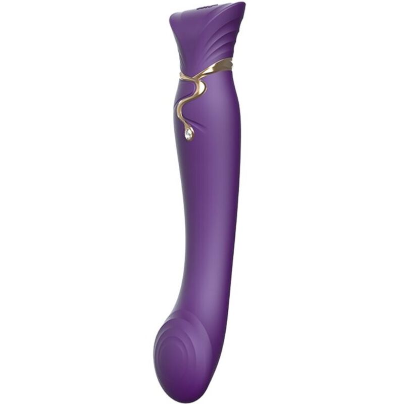 Zalo Queen G-spot Puls Wave Vibe Roxo