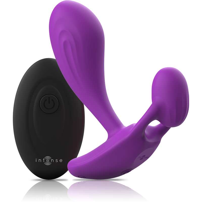 Intense Shelly Plug Anal Controle Remoto Roxo
