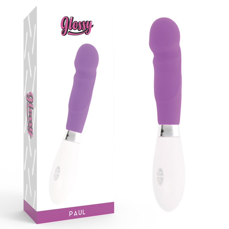 Glossy Paul Vibrador Roxo
