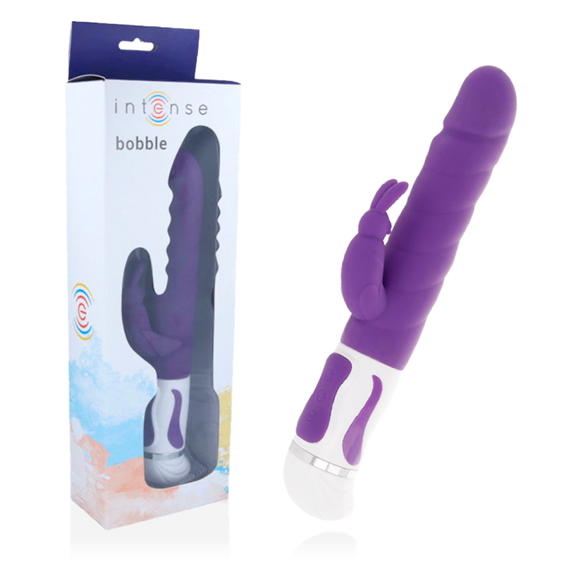 Intense Vibrador Bobble Rotator Lilac Silicone