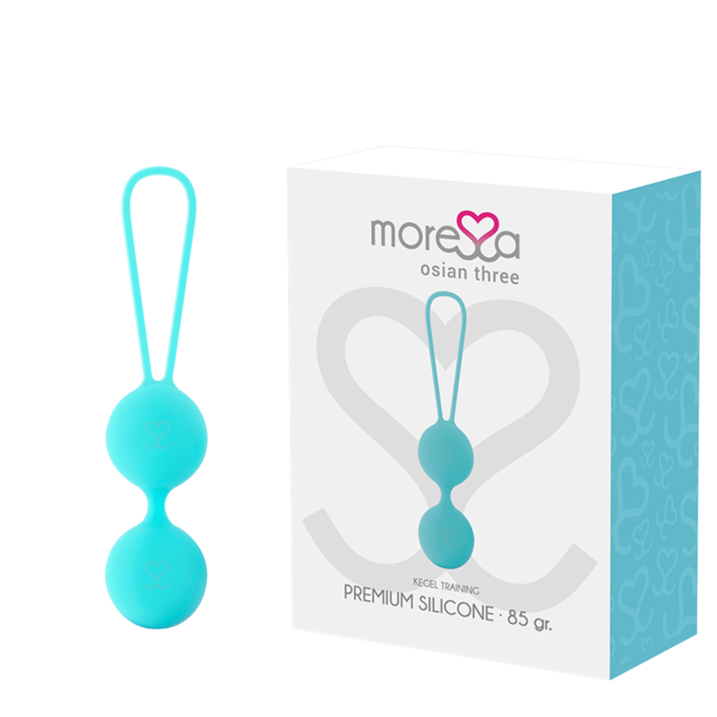 Moressa Osian Três Silicone Turquesa Premium