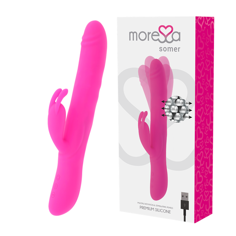 Moressa Vibrador Premium Somer Com Rotao Múltipla