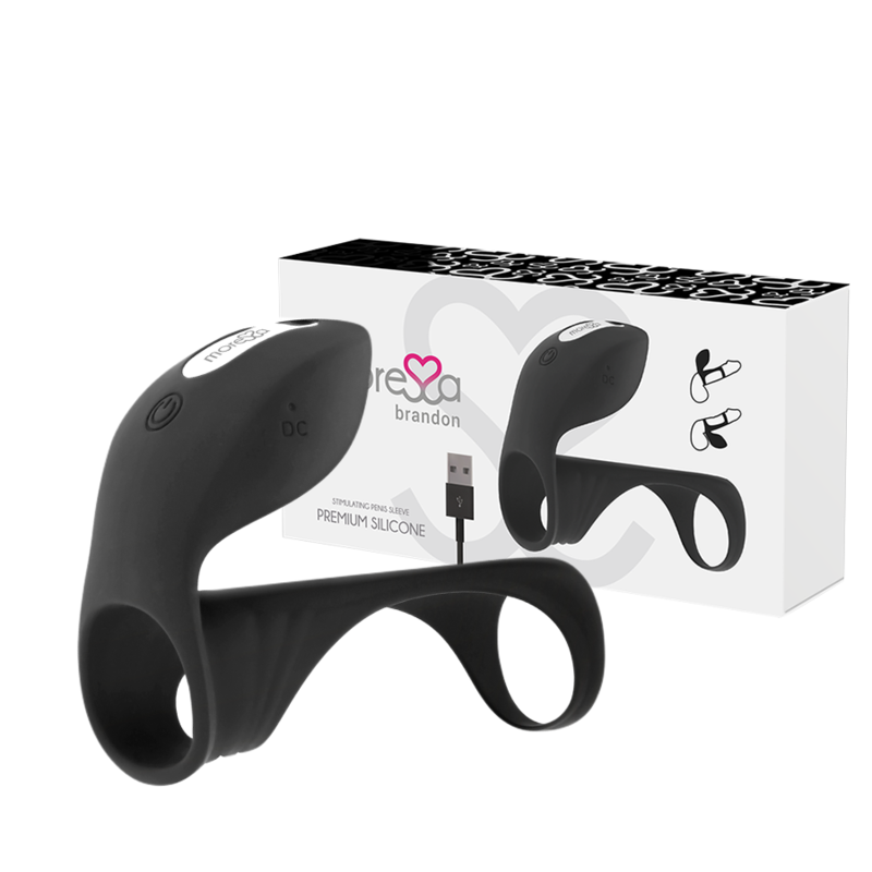 Moressa Anel Vibrador Brandon Com Tampa