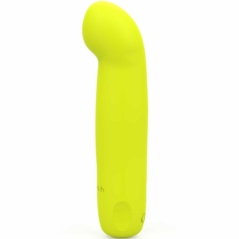 B Swish Bcute Curve Infinite Classic Recarregvel Vibrador de Silicone Amarelo