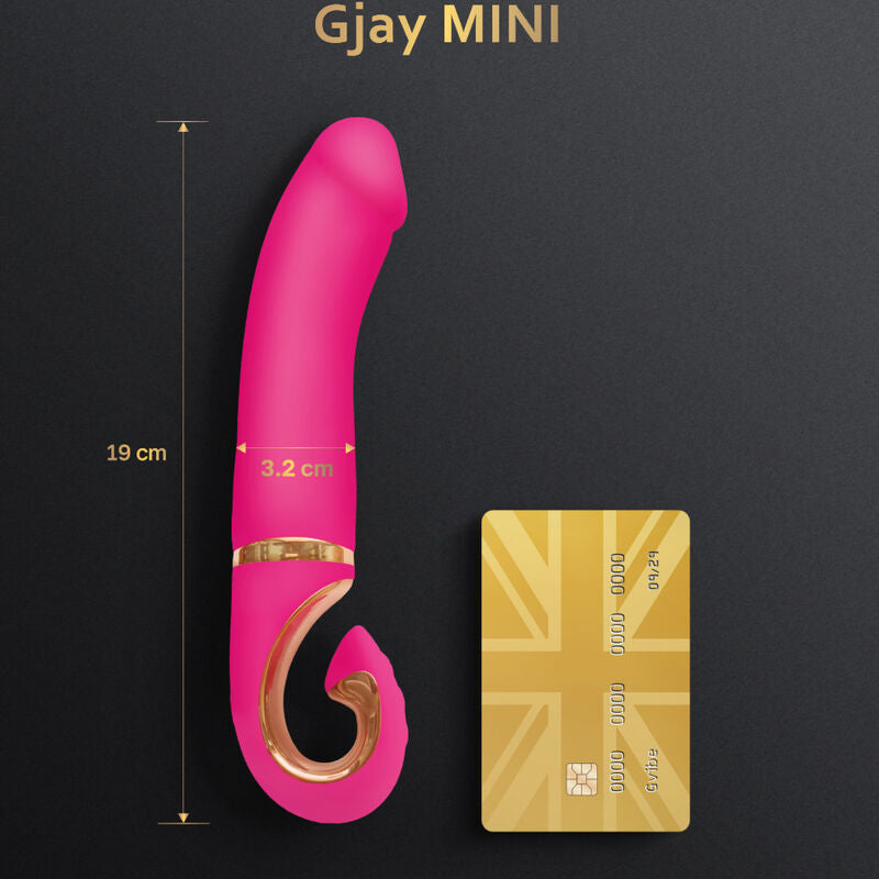 G-vibe Vibrador de Silicone Gjay Mini Rosa