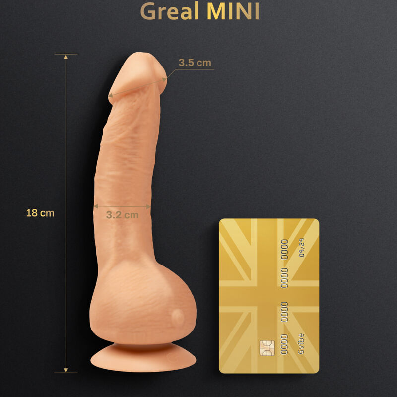 G-vibe Greal Mini Vibrador Dildo Silicone Natural