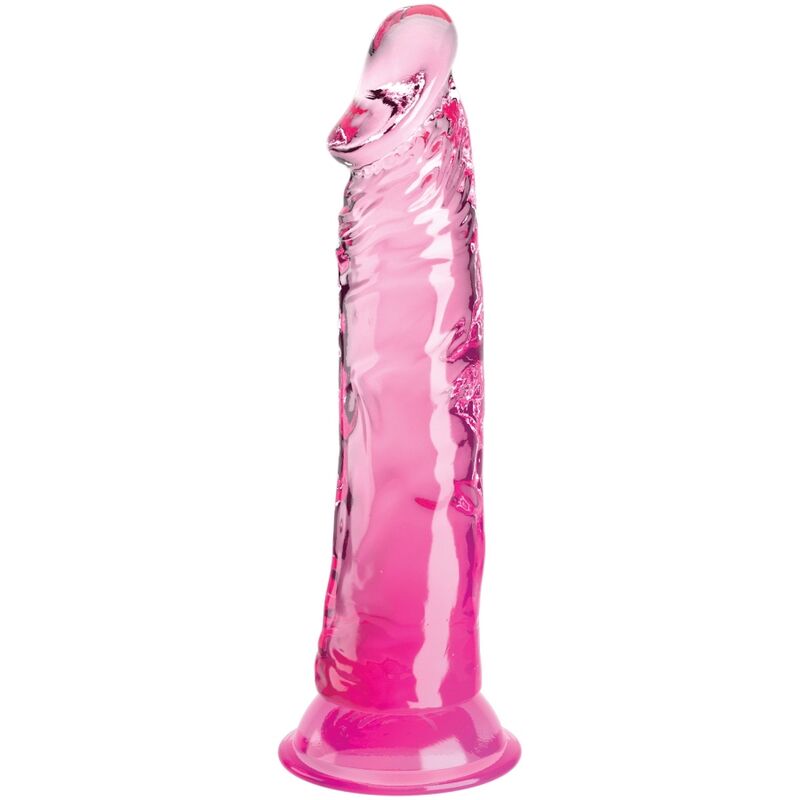 King Cock Clear Pênis Realístico 19.7 Cm Rosa