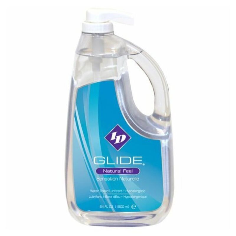 Id Glide Lubrificante À Base de Água + Sensação Natural Hipoalergénica 1900 Ml