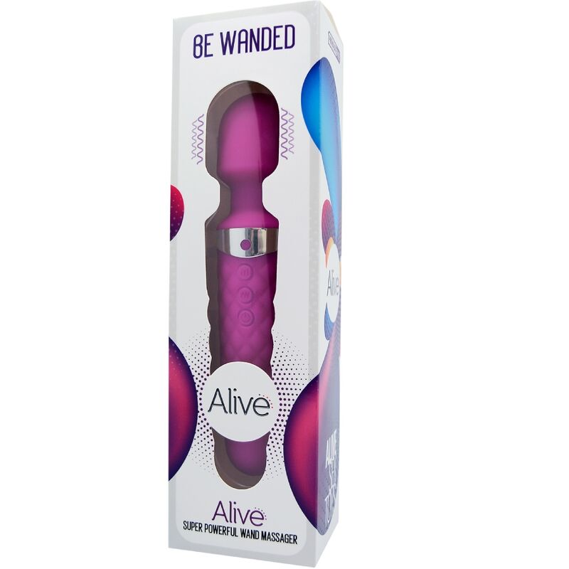 Alive Be Wanded Vibrador Massager Roxo