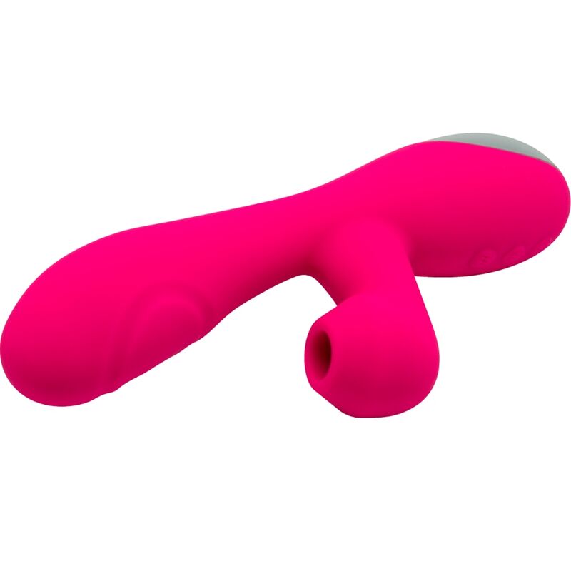 Alive Vibrador de Brilho Do Caribe e Sucker Fúcsia