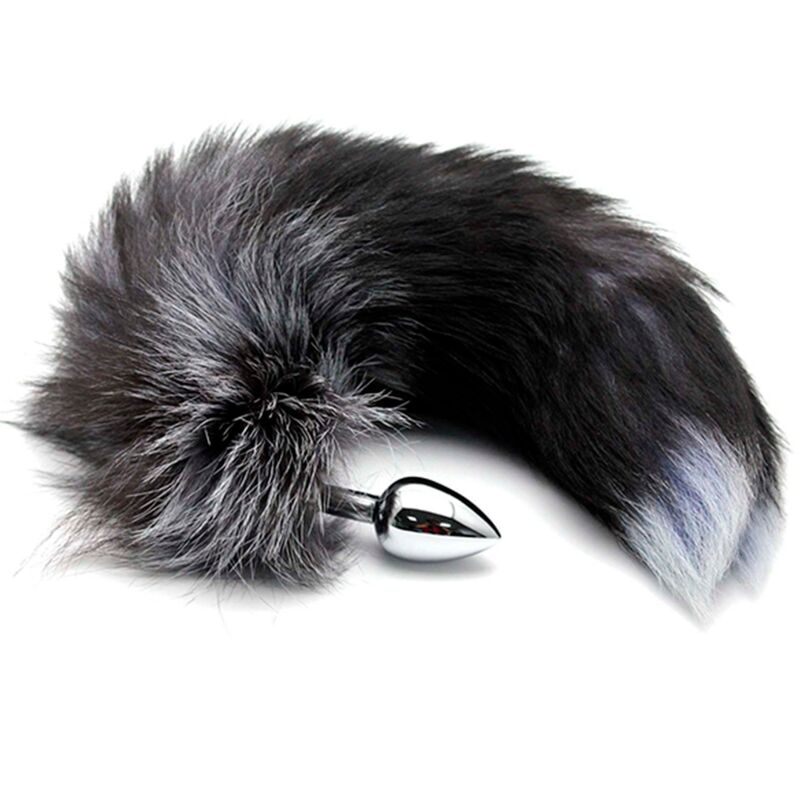Alive Plug de Prazer Anal Metal Fox Tail Tamanho L