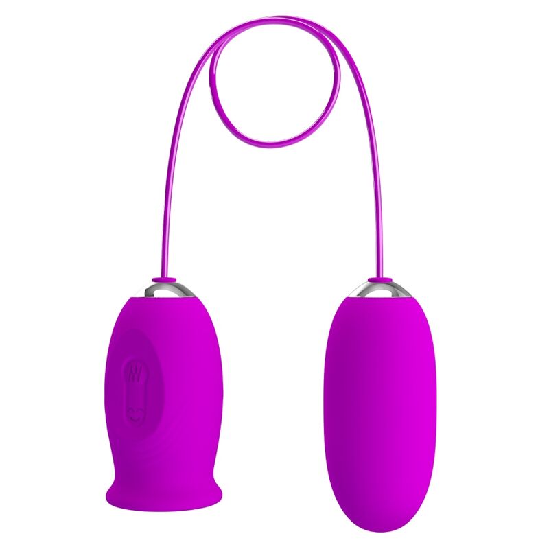 Pretty Love Vibrador Recarregvel Daisy Dual Egg Roxo