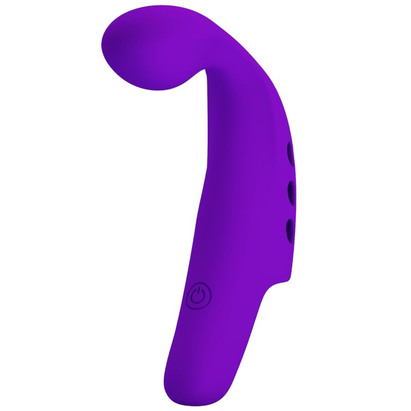 Pretty Love Vibrador de Dedo Recarregvel Gorgon Roxo