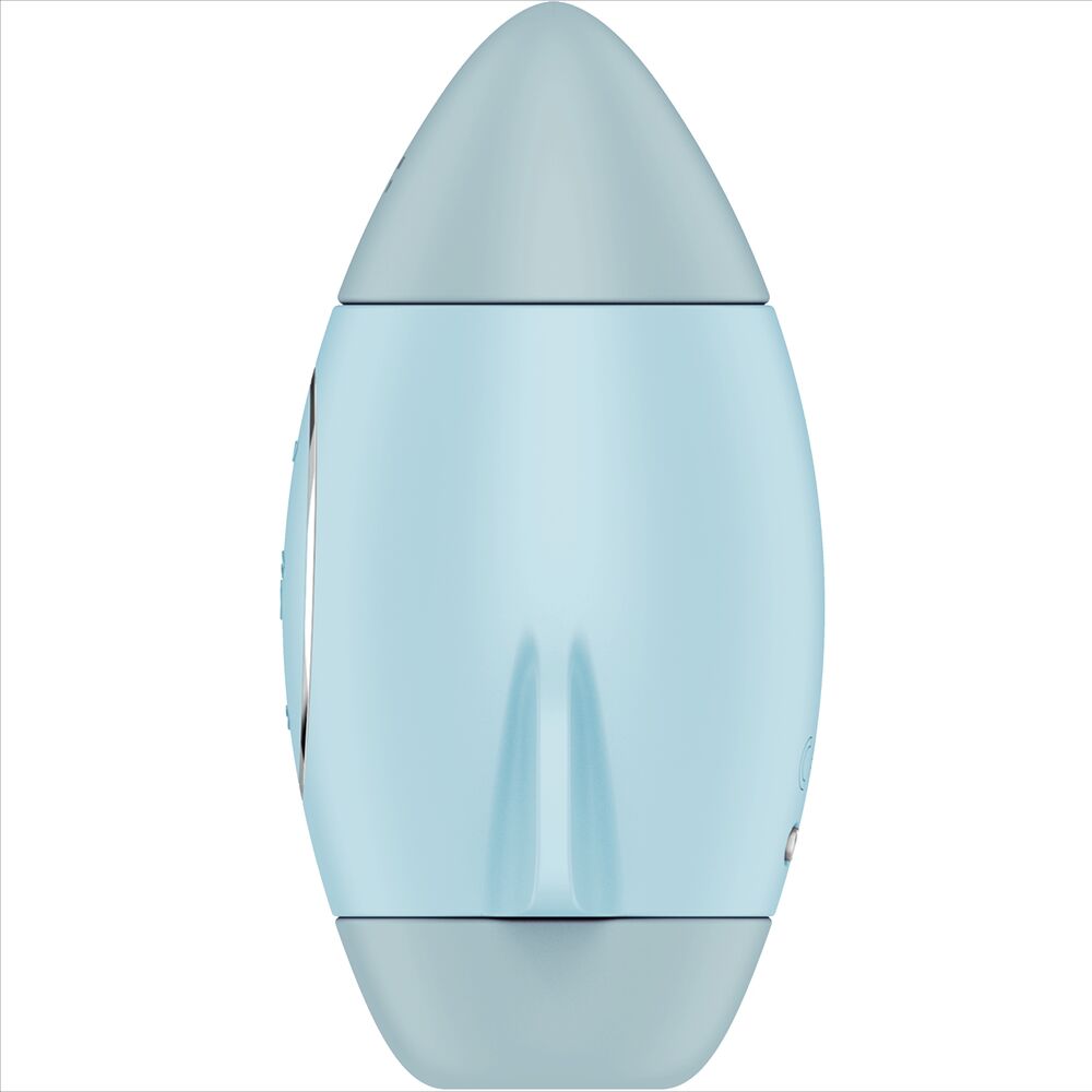 Satisfyer Vibrador de Impulso Duplo Pequeno Azul Mission Control