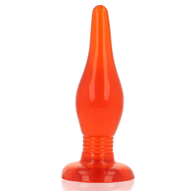 Baile -Plug Anal Soft Touch Vermelho 14.2 cm