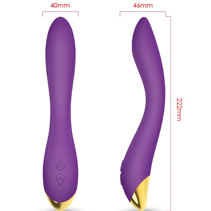 Armony Flamingo Vibrador Multiposição Roxo