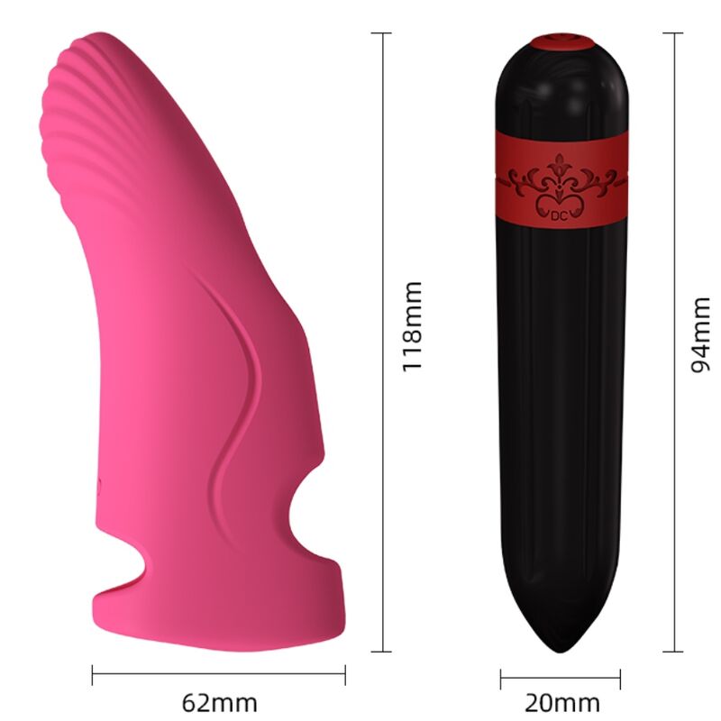 Armony Aurora Vibrador Dedo Fúcsia