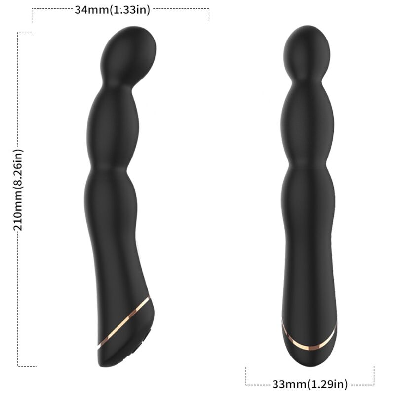 Armony Vibrador Bambu Ajustável Preto