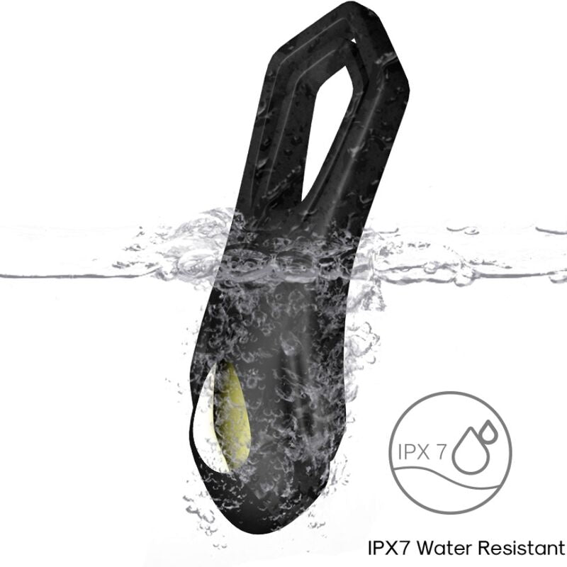 Armony Vibrador Roadster Anel Duplo Controle Remoto Preto