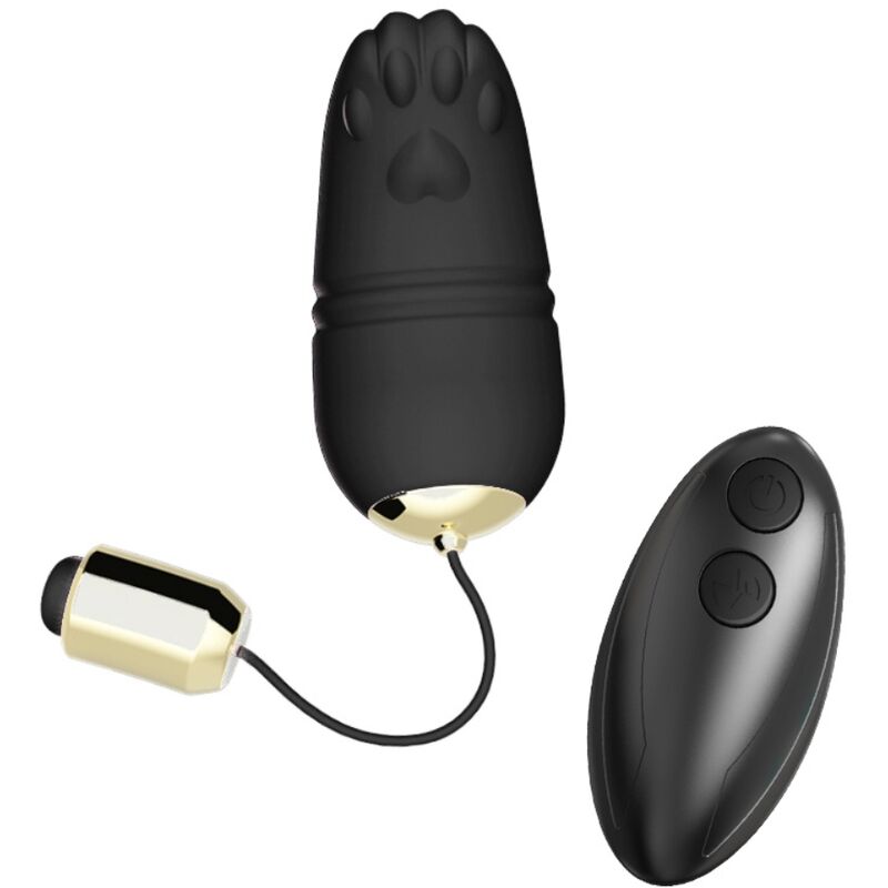 Armony Kitty Egg Vibrador G-spot Controle Remoto Preto