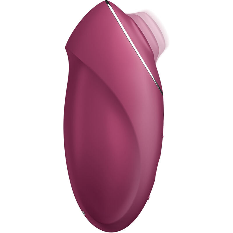 Satisfyer Tap & Climax 1 Vibrador Lay-on Vermelho