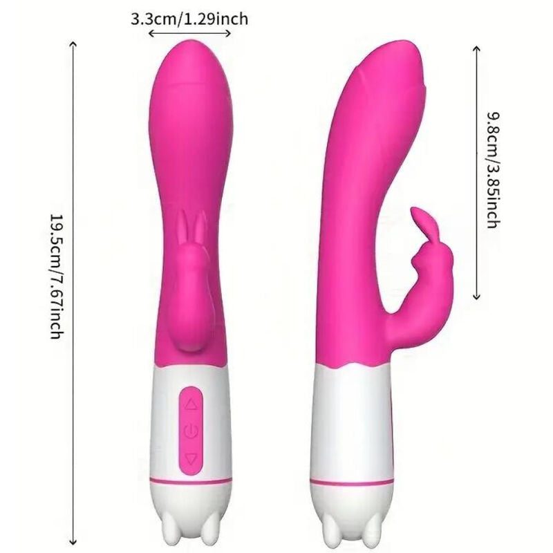 Armony Happy Vibrador e Estimulador de Coelho Fúcsia