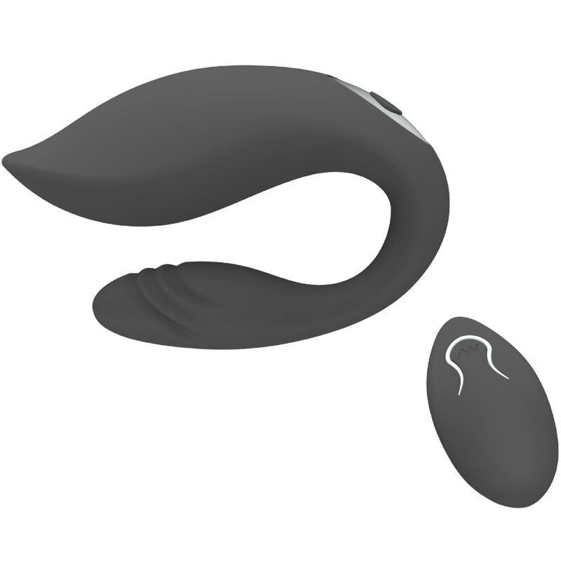 Armony Martha Vibrador para Casais Preto Controle Remoto