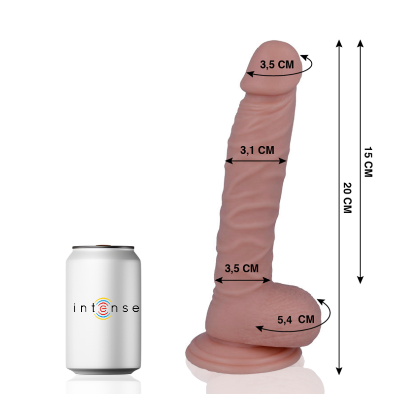 Mr Intense 19 Realistic Penis 20 Cm -o- 3.1 Cm