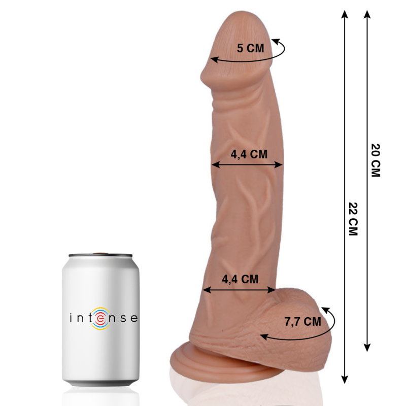 Mr Intense 26 Realistic Penis 22 Cm -o- 4.4 Cm