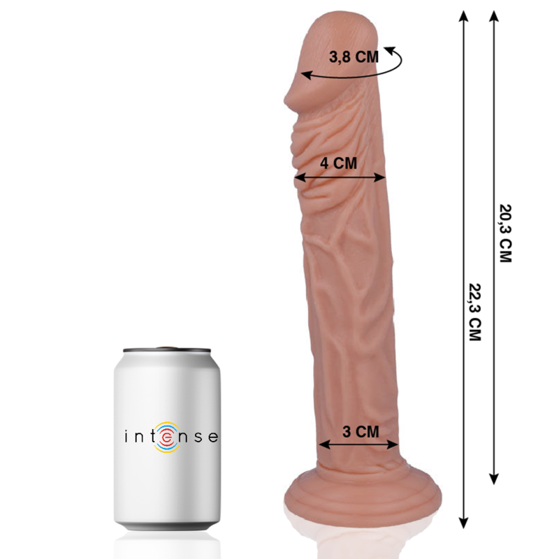 Mr Intense 27 Realistic Penis 22.3 Cm -o- 4 Cm