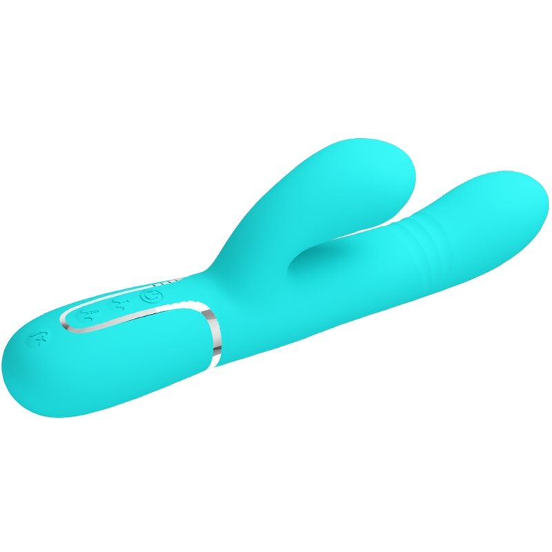 Pretty Love Vibrador Multifunção G-spot Aqua Verde