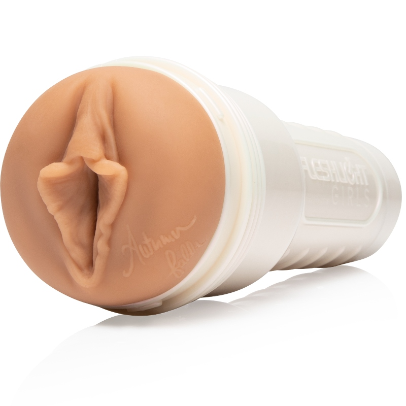 Fleshlight Outono Falls Creme Textura Vagina + Lançamento Universal + Lubrificante Aqua Quality 50 Ml