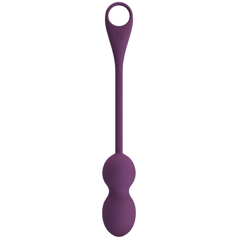 Pretty Love Elvira Kegel Balls App Controle Remoto Roxo