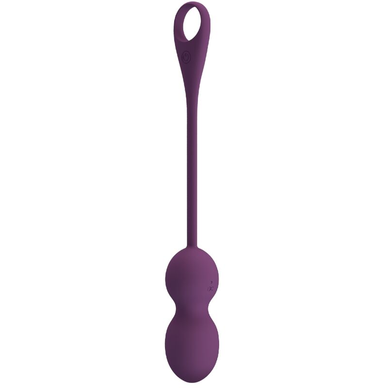 Pretty Love Elvira Kegel Balls App Controle Remoto Roxo