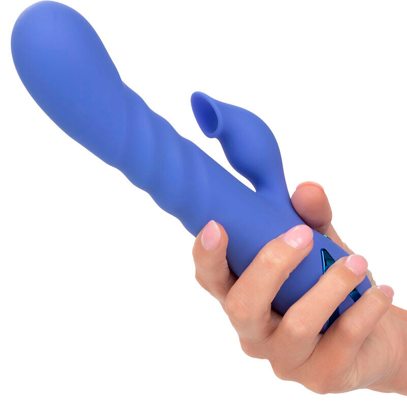 Calexotics La Love Vibrador & Sucker Blue Por California Dreaming