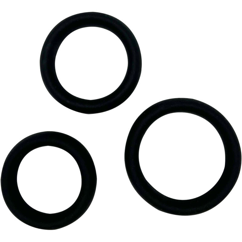 Alive Kit Três Anéis de Prazer Sensual