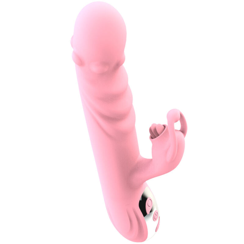 Armony Vibrador Totalmente Língua Com Efeito de Calor Estimulante Rosa