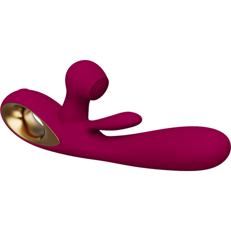 Armony Vibrador de Impacto Swing e Estimulador Duplo Modelo 1 Bordeaux